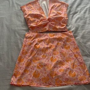 Two Piece floral outfit